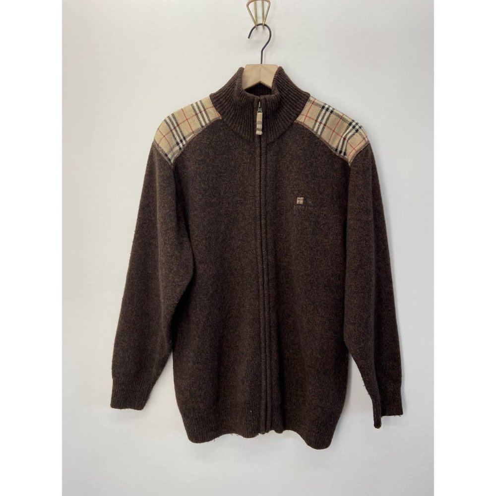 Burberry Long Sleeve Sweater Brown Size X-Large